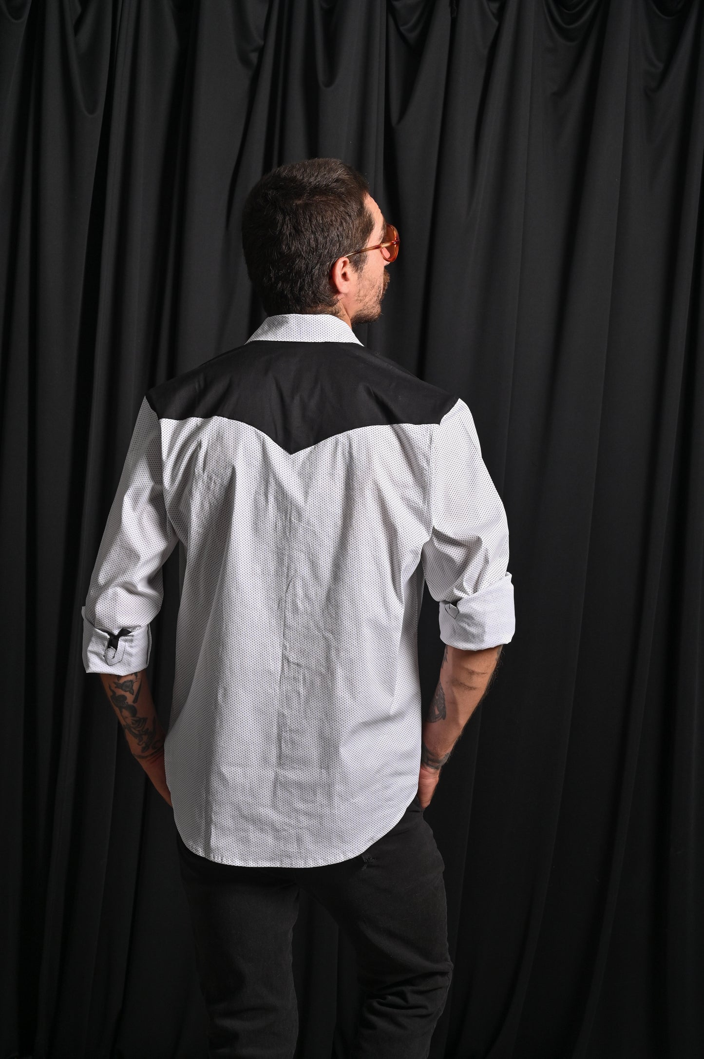 Camisa Vaquera White Night