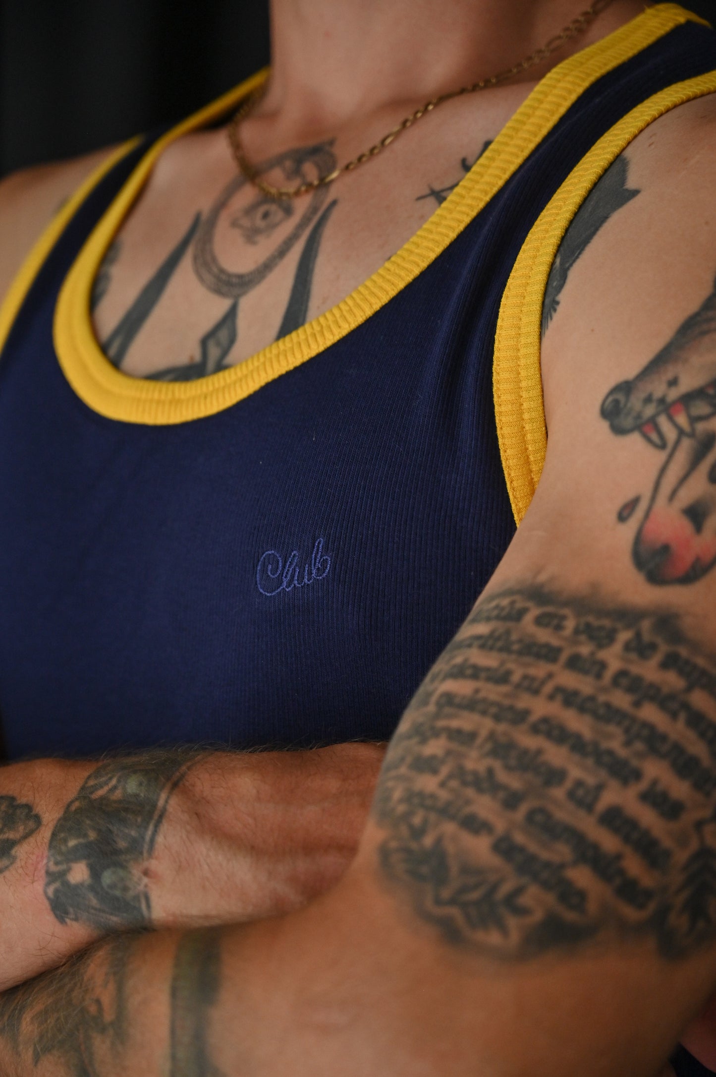 Navy Tank Top