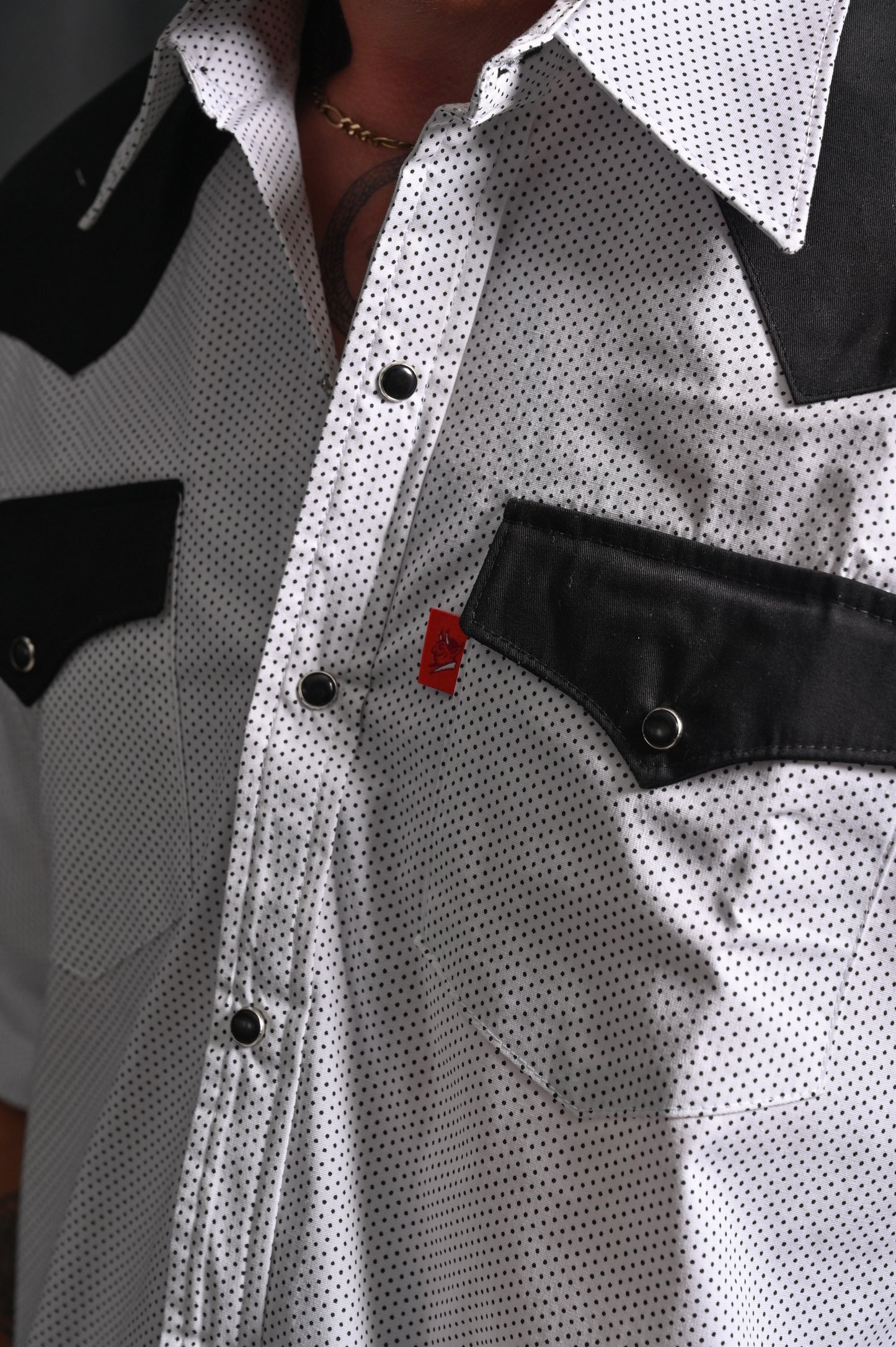 Camisa Vaquera White Night